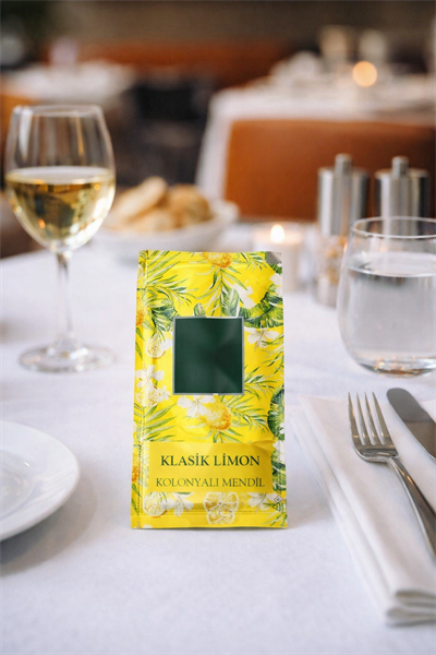 Limon Kolonya Esanslı Islak Mendil 1000li
