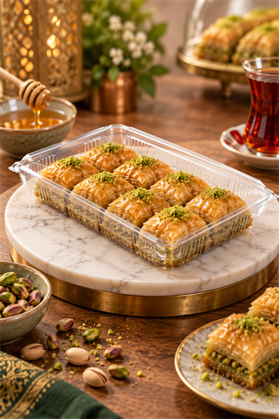 Dipack 500 cc Baklava Kabı