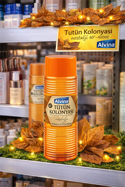 Alvina 60 Derece Tütün Kolonyası 400 ml