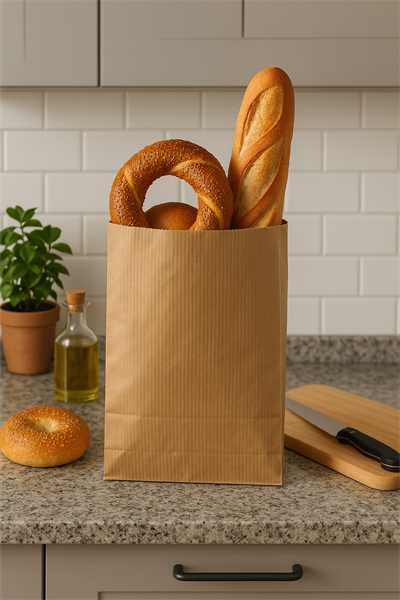 15x25 cm Kraft İthal Şamua Kese Kağıdı 10 KG