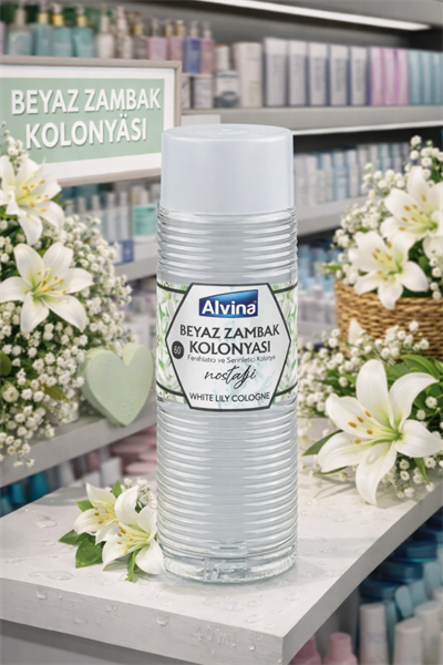 Alvina 60 Derece Beyaz Zambak Kolonyası 400 ml