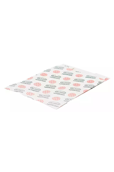 12x22 cm Lvc Kuşe Kese Kağıdı Desenli Beyaz 10 KG