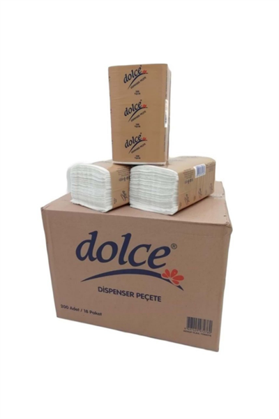 Dolce Dispenser Peçete 150li 18 Paket