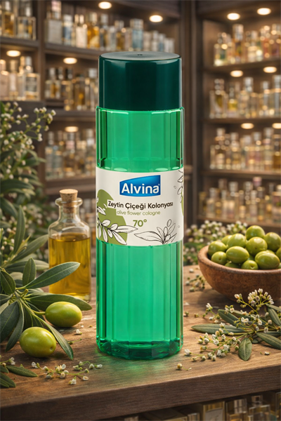 Alvina 70 Derece Zeytin Çiçeği Kolonyası 400 ml