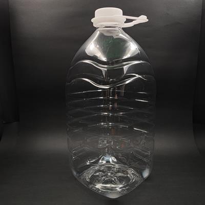5 LT Şişe Kulplu Beyaz Kapaklı 21li