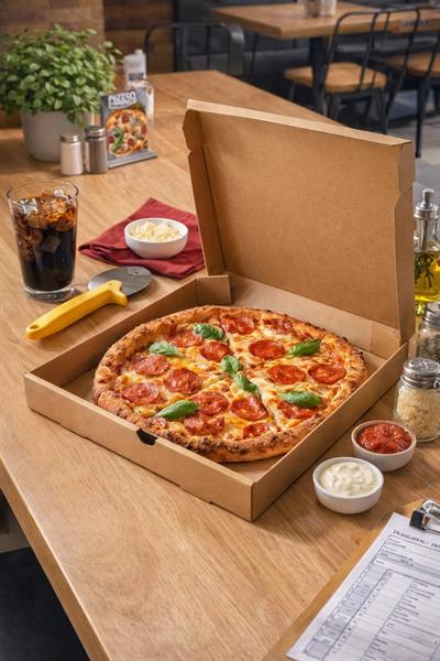Pizza Kutusu 24x24 cm 100lü