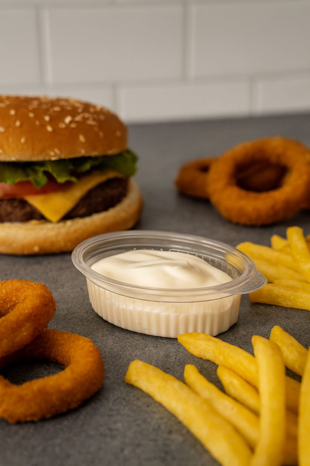 50 cc Oval Sos Kabı 100'lü