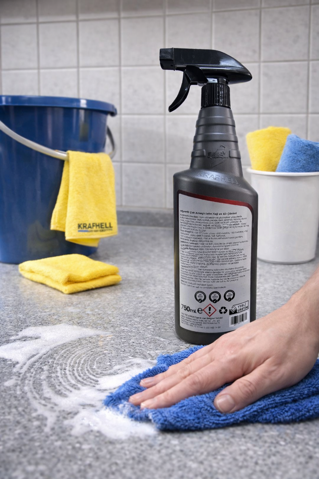 Krafhell Multimax Çok Amaçlı Leke Ve Yağ Kir Çözücü 750 ml