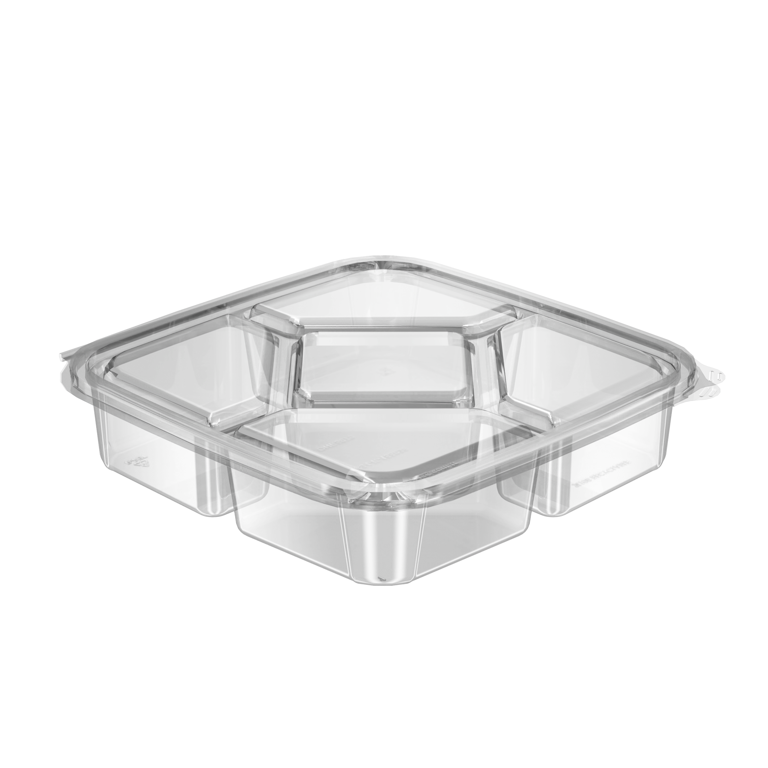 Dipack 5 Bölmeli Çerez Kabı 300'lü