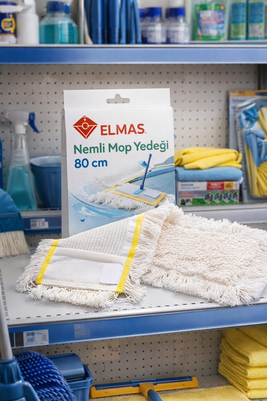 Elmas Nemli Mop Yedeği 80 cm