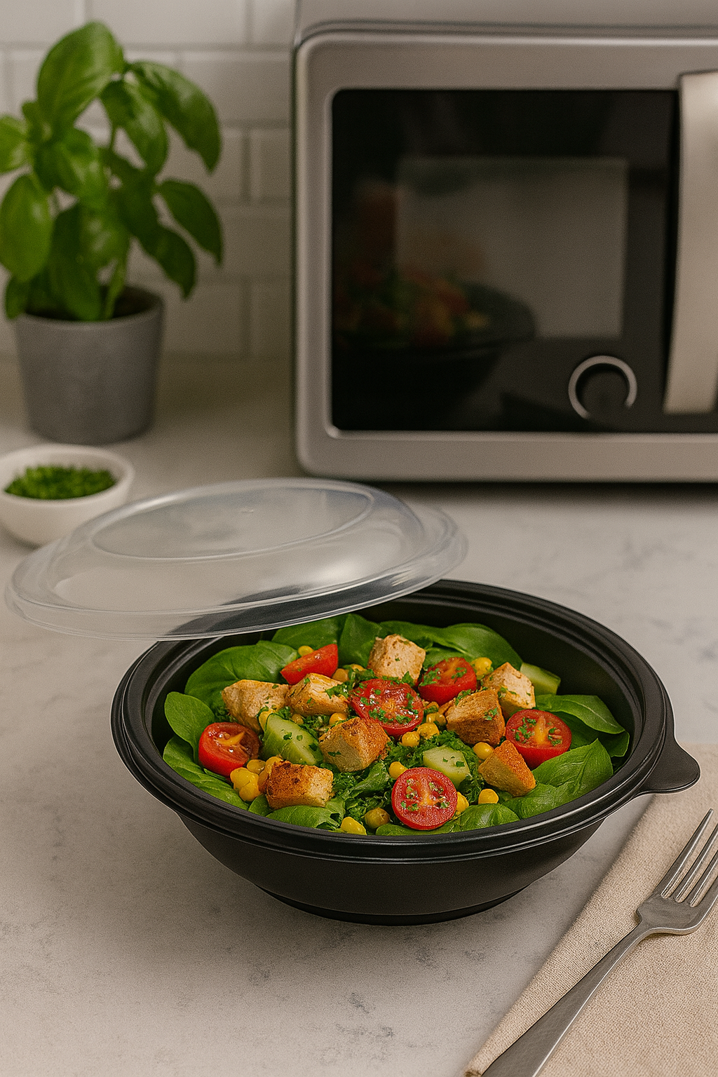 500 cc Yuvarlak Salata Kasesi 70'li