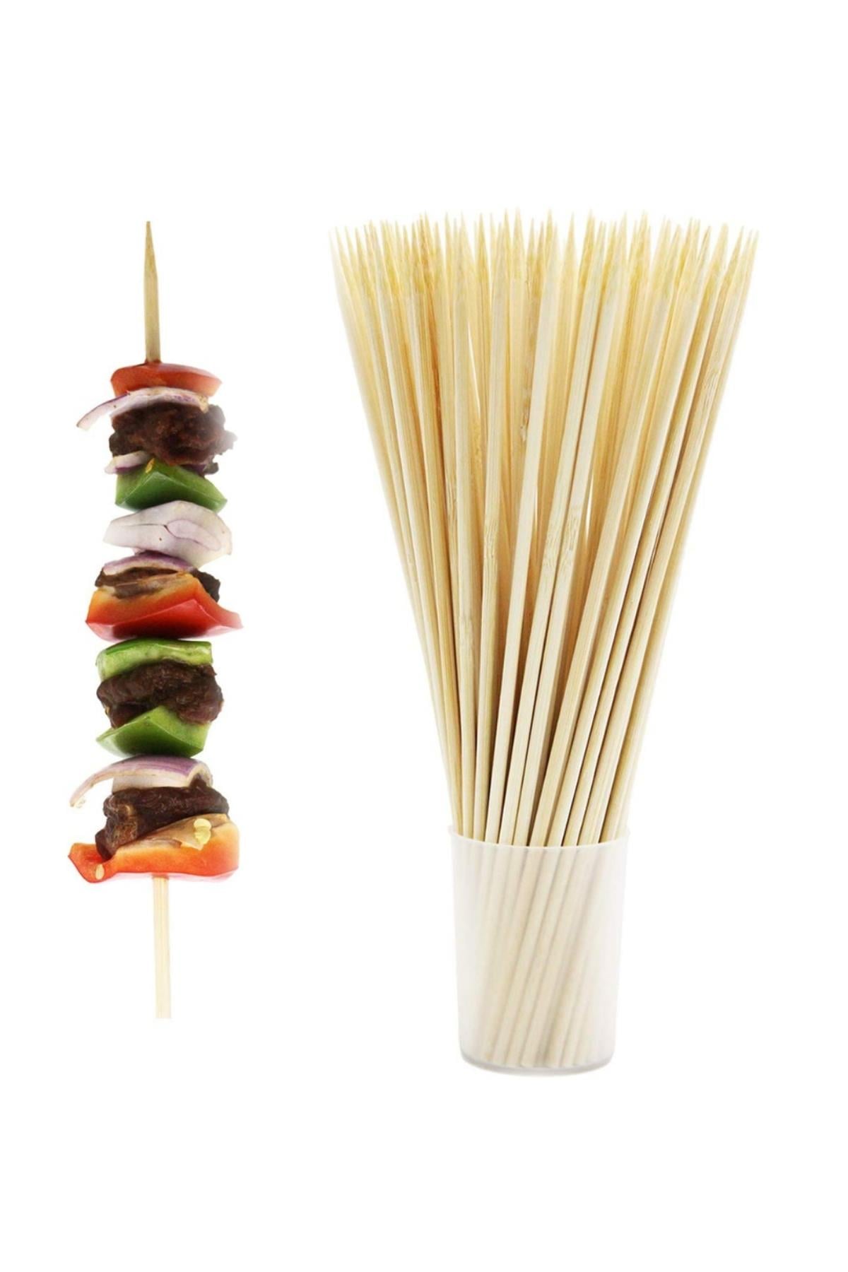 Yılca 25 cm Bambu Çöp Şiş 100'lü