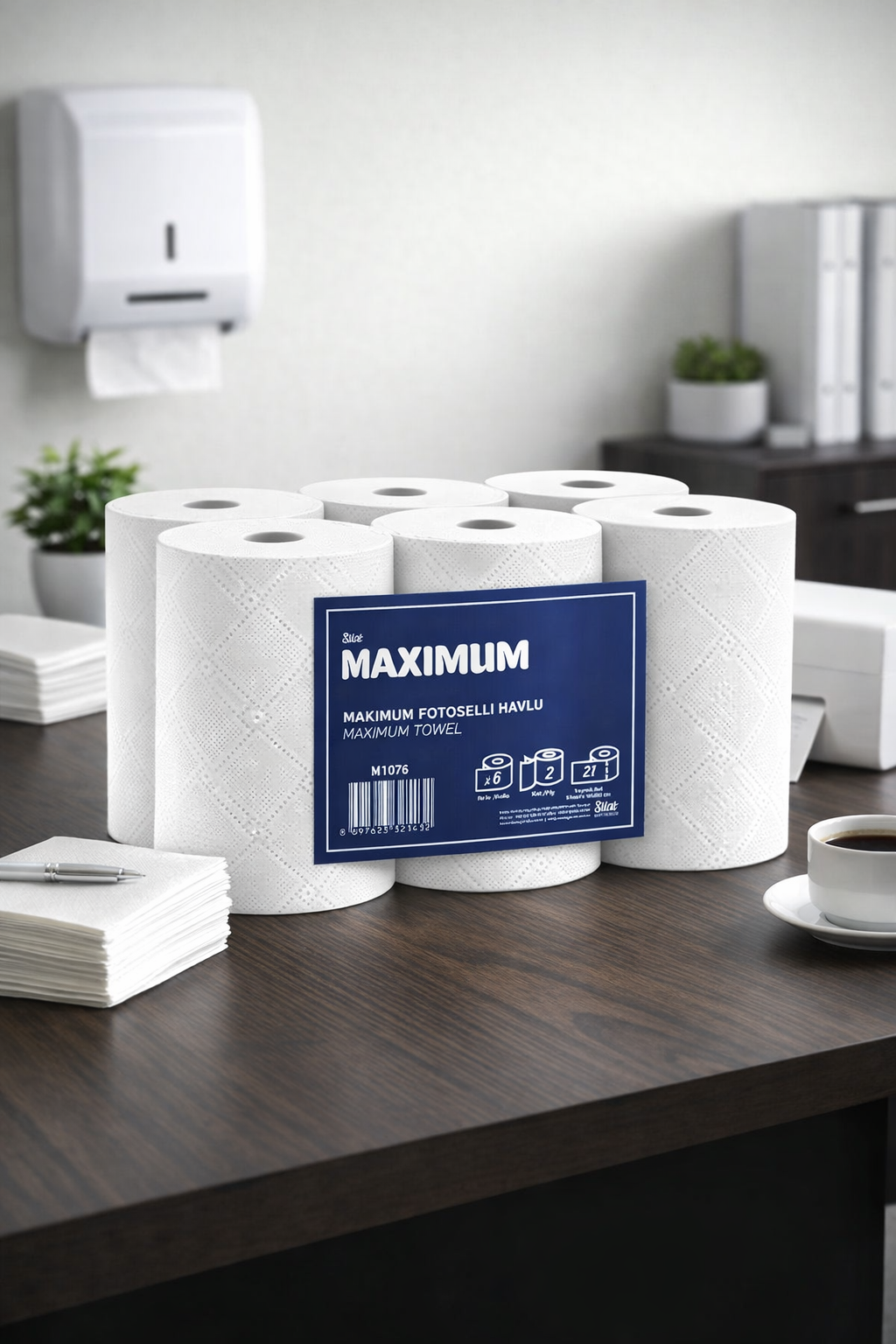 Maximum Otomatik Makine Havlusu 6'lı
