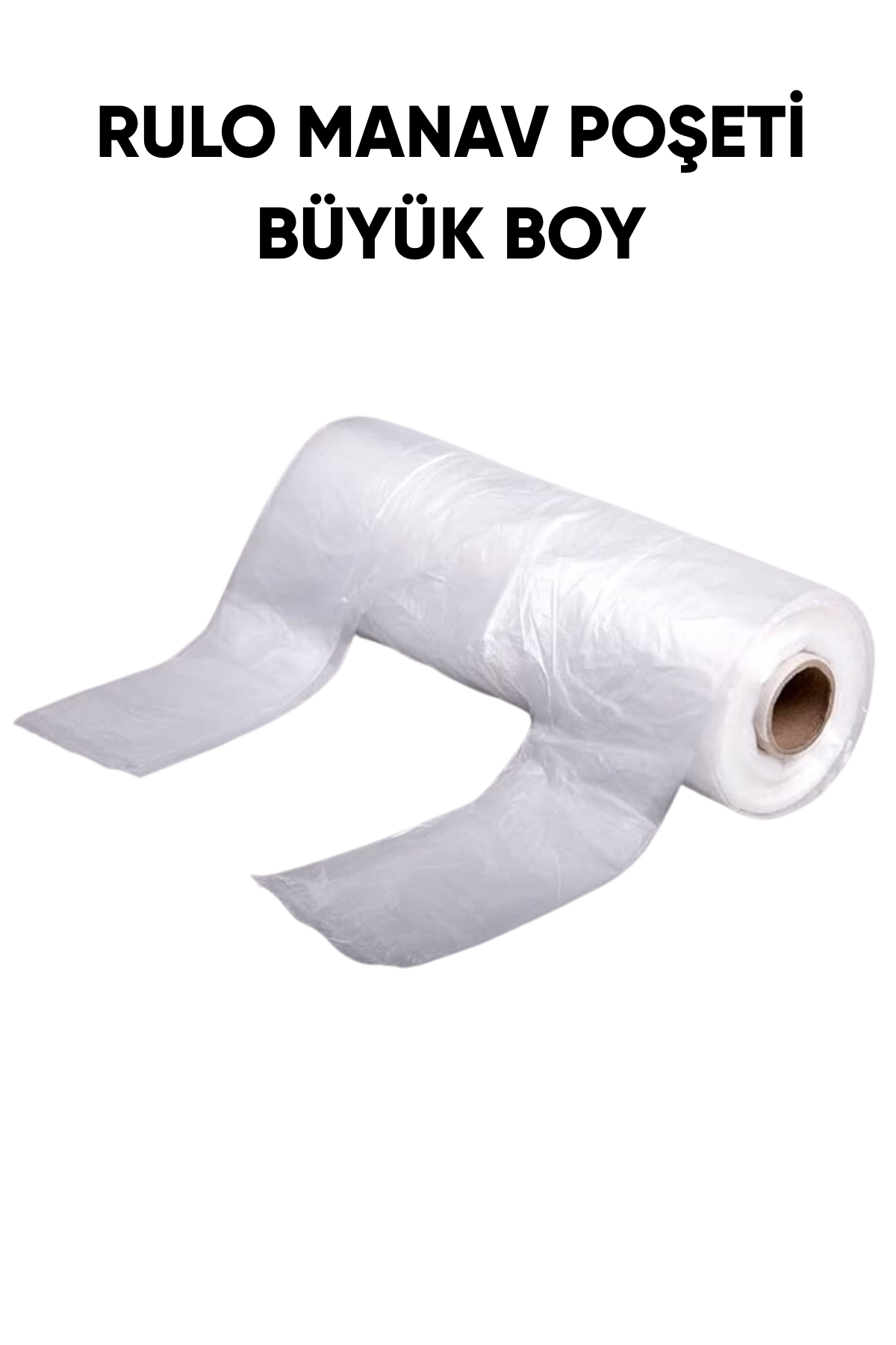 Rulo Hışır Manav Poşeti Büyük Boy 150'li