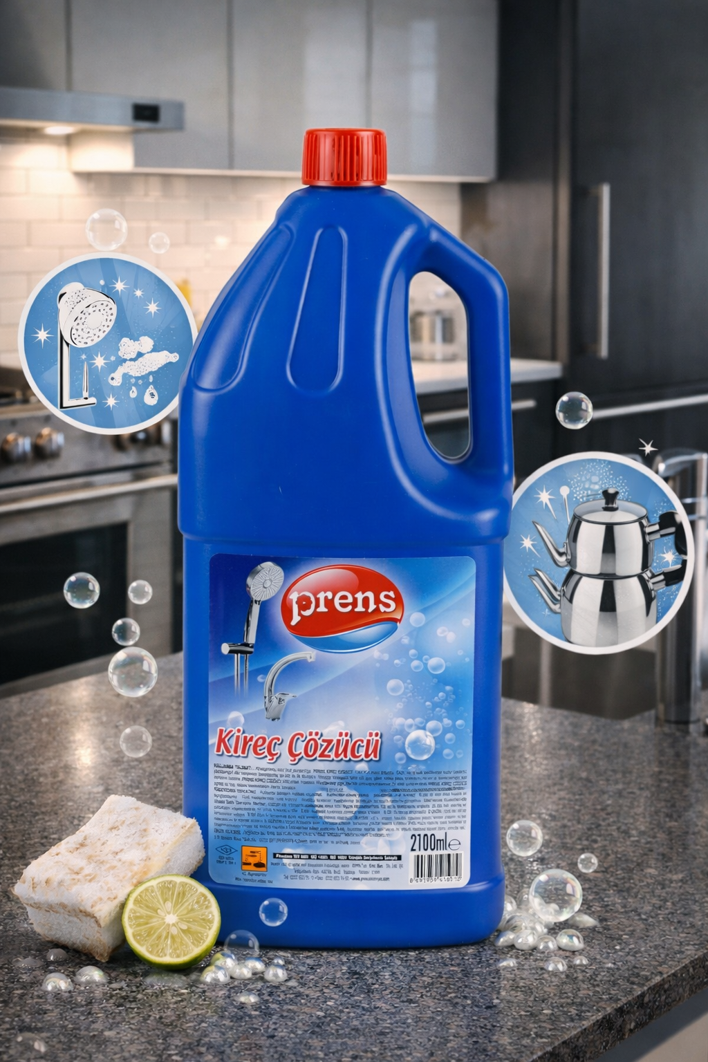 Prens Kireç ve Pas Sökücü 2100 ml
