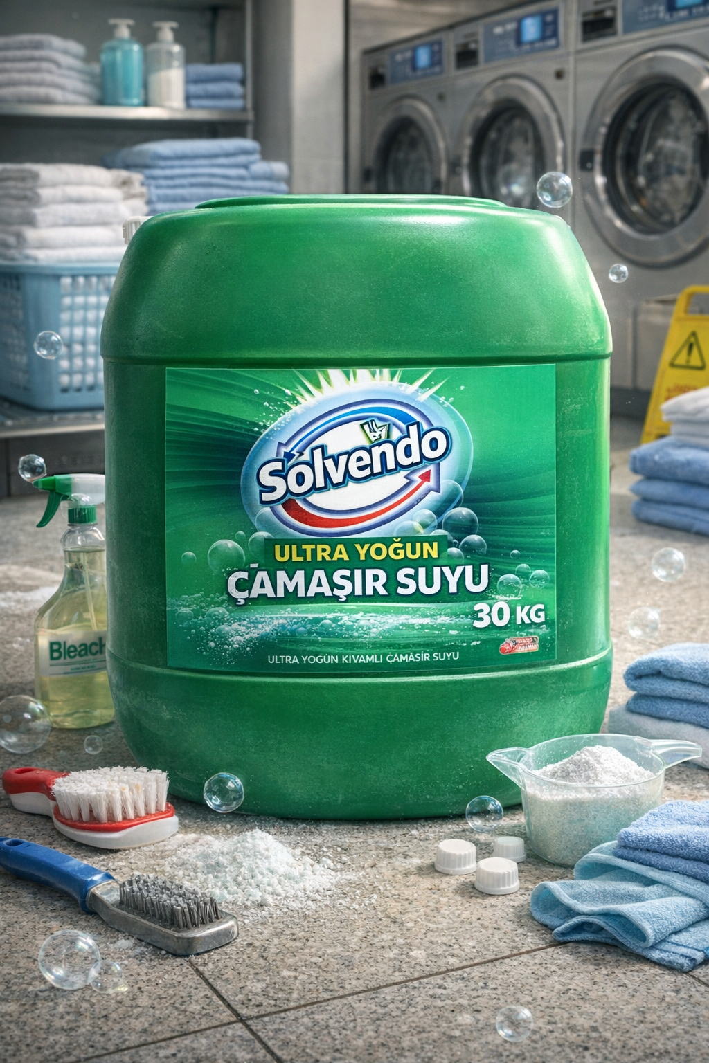 Solvendo Ultra Yoğun Çamaşır Suyu 30 KG