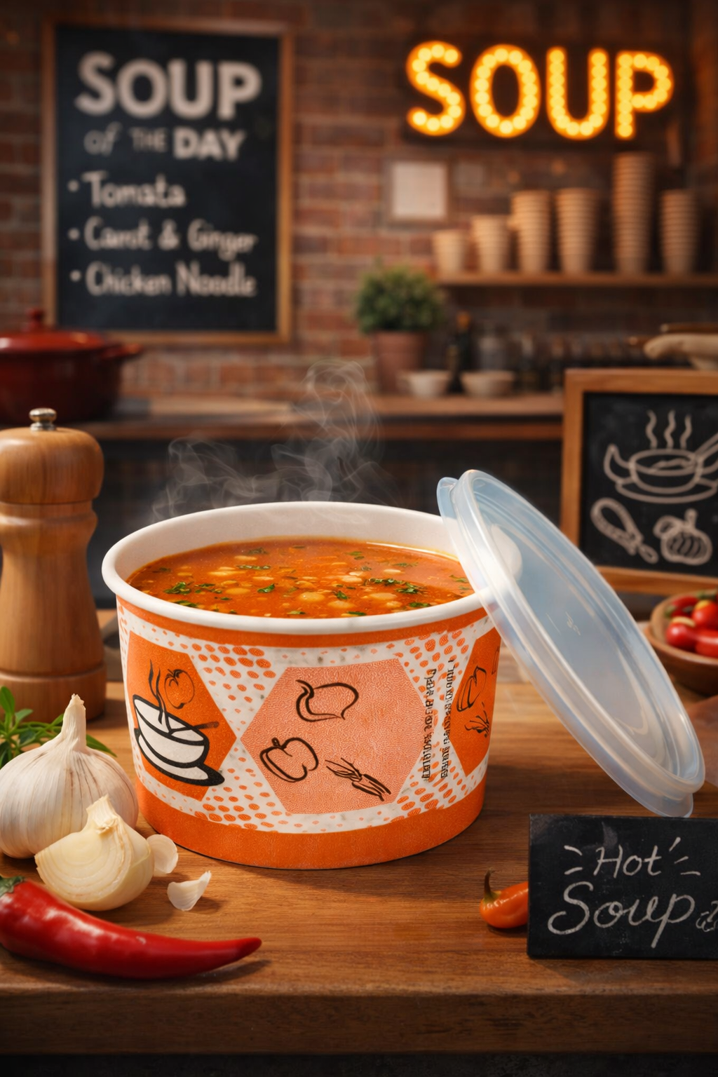 16 Oz Çorba Kasesi 25'li