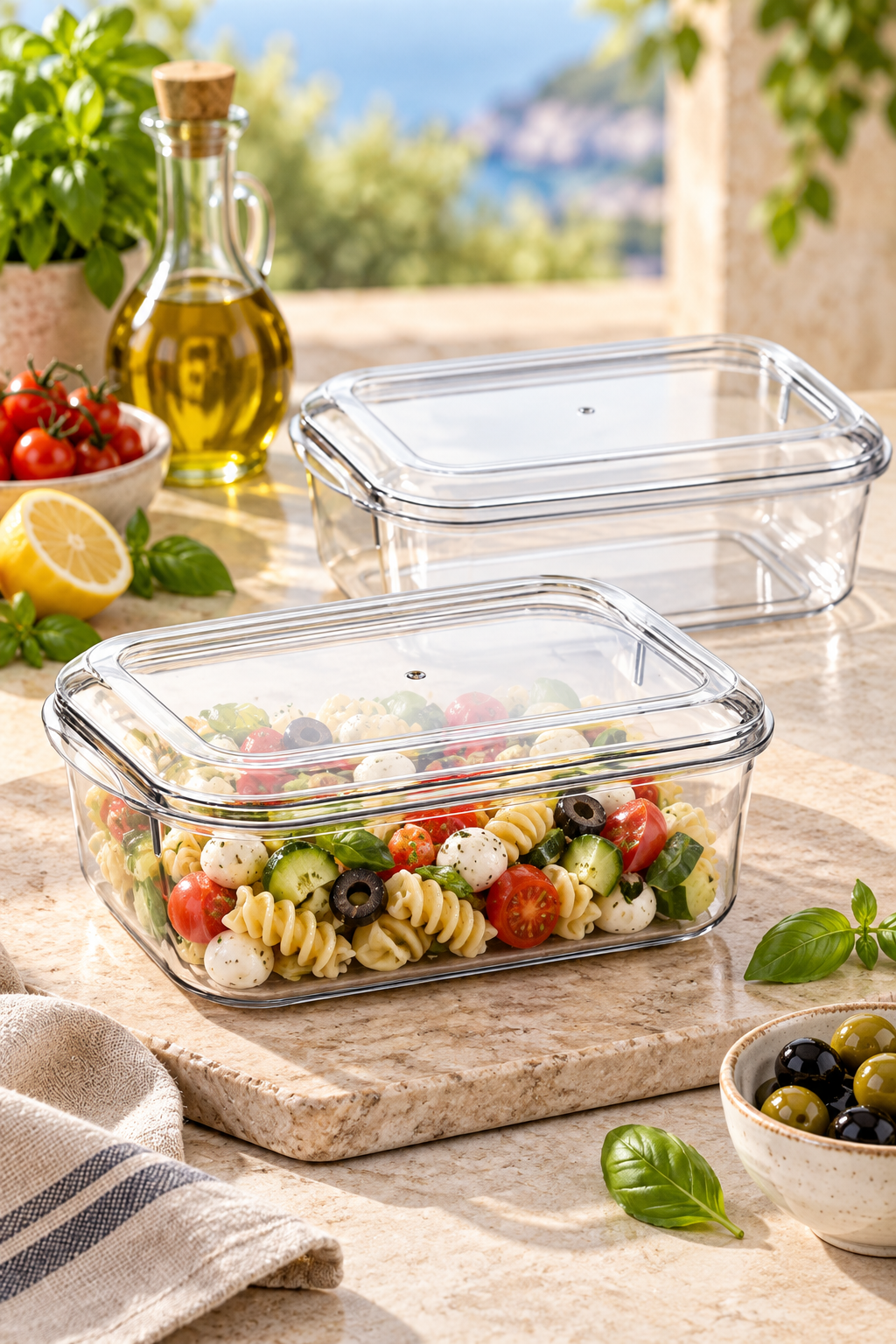 May-228-Kod 8 500 cc Flora Kapaklı Kutu 255'li