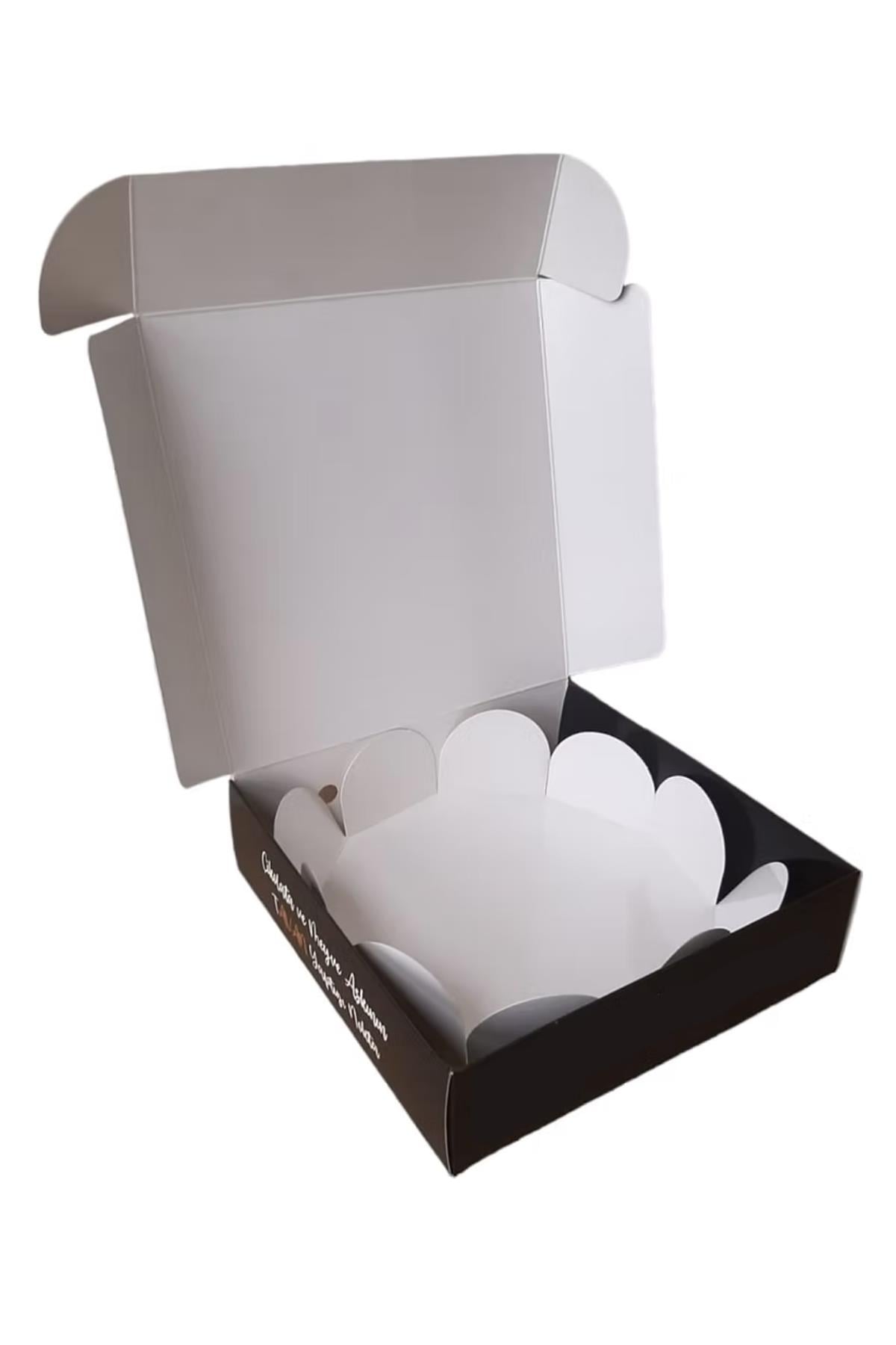 Baskılı Büyük Waffle Kutusu 1.250 Adet