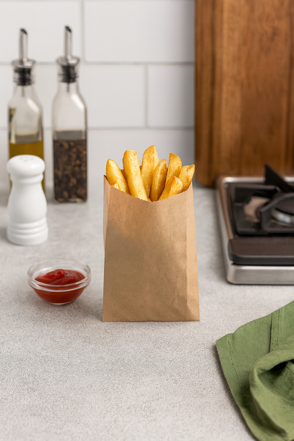 İthal Şamua Patates Cips Kese Kağıdı 9x15 cm 10 KG