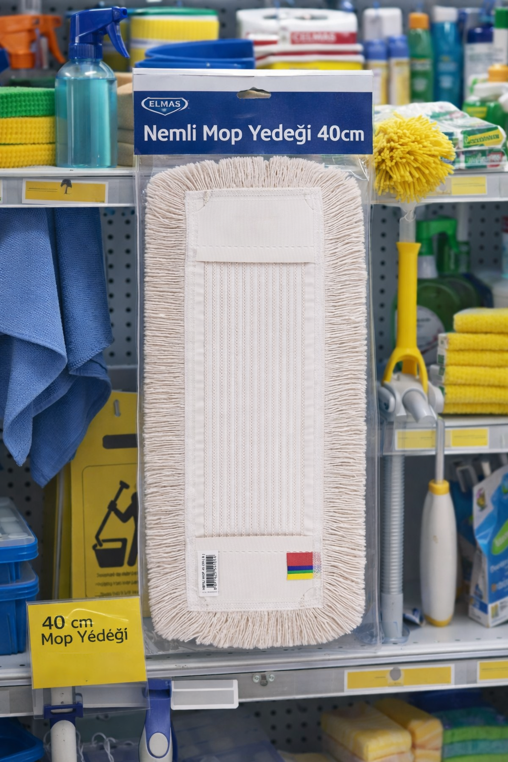 Elmas Nemli Mop Yedeği 40 cm