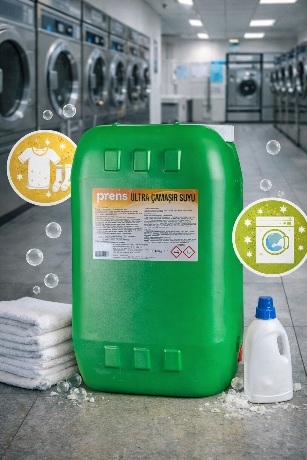 Prens Lasco Ultra Çamaşır Suyu 30 LT