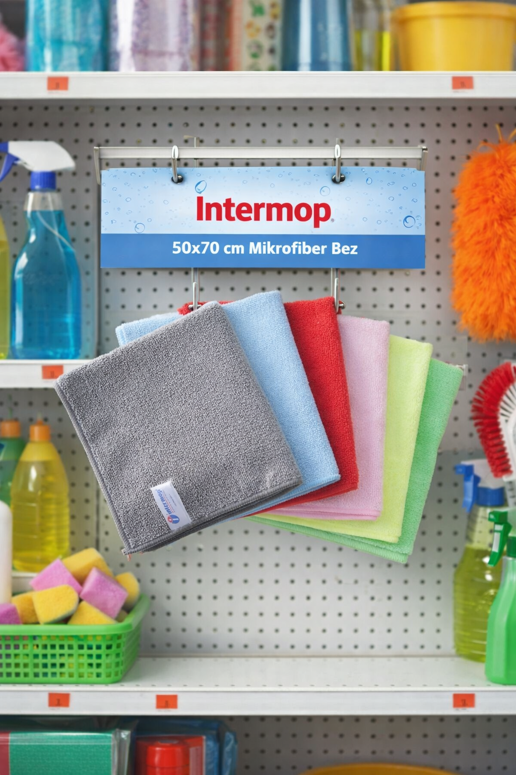 İntermop 50x70 cm Mikrofiber Bez