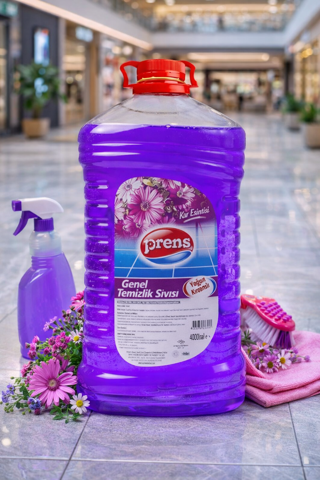 Prens Genel Temizlik Sıvısı Kır Esintisi 4 LT