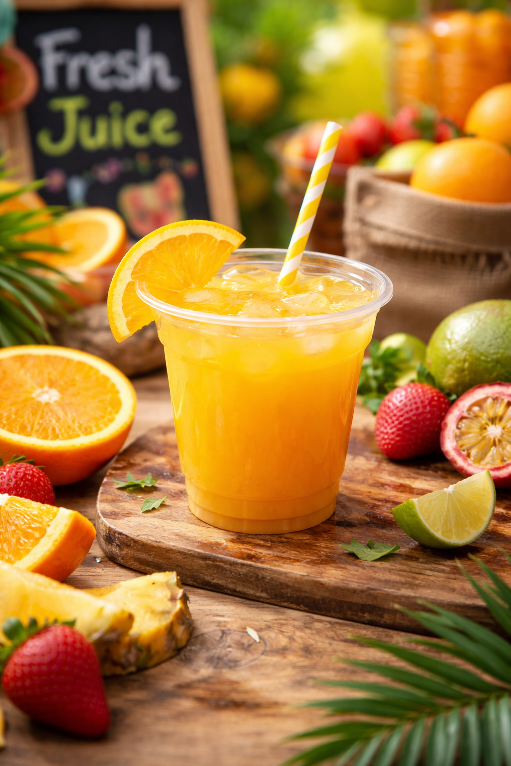 8 oz 250 cc Soğuk İçecek Pet Bardak 50'li