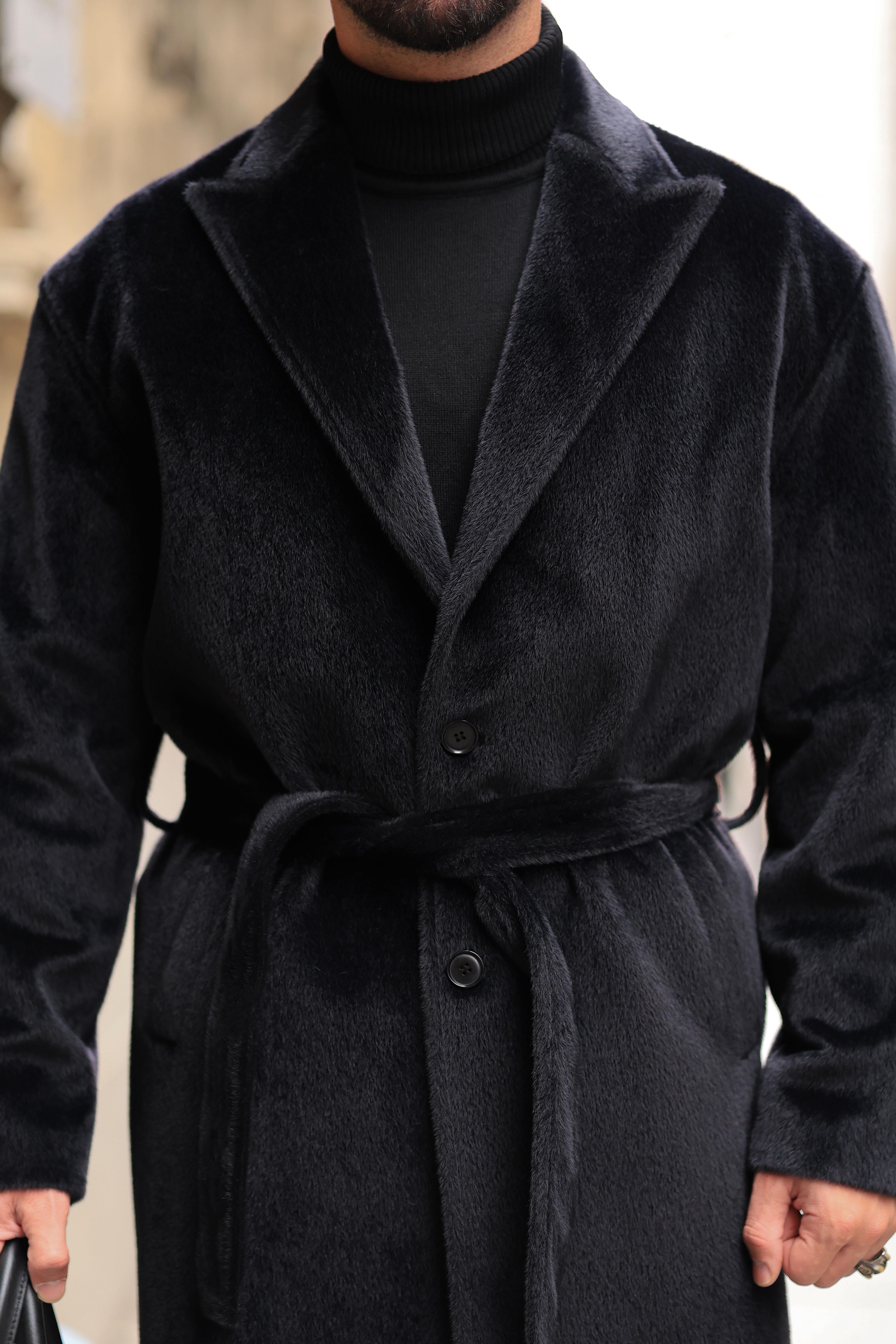 Premium Kalite Siyah Oversize Seal Kaban