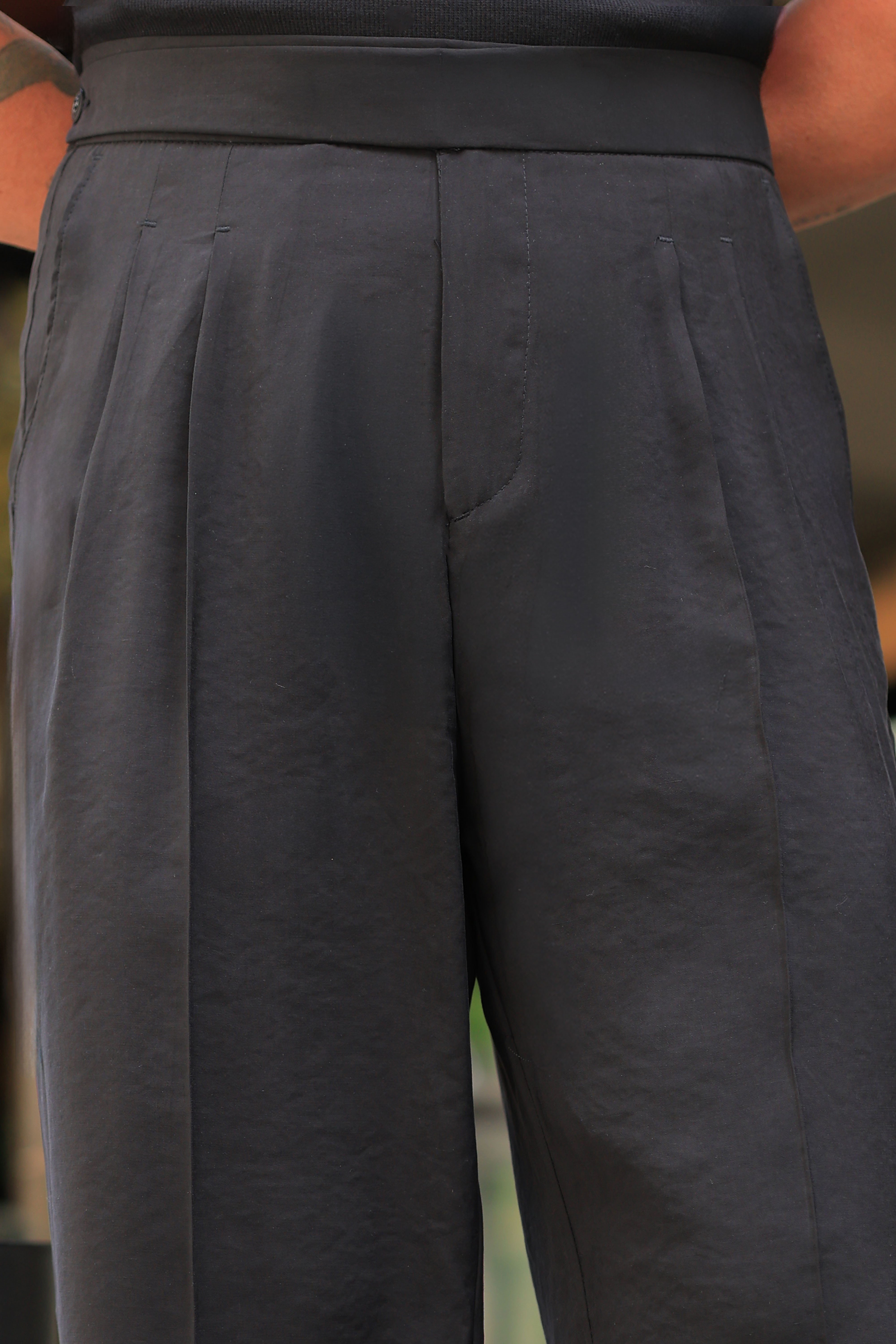 1. Kalite %70 Pamuk %30 Viskon Siyah Baggy Pantolon