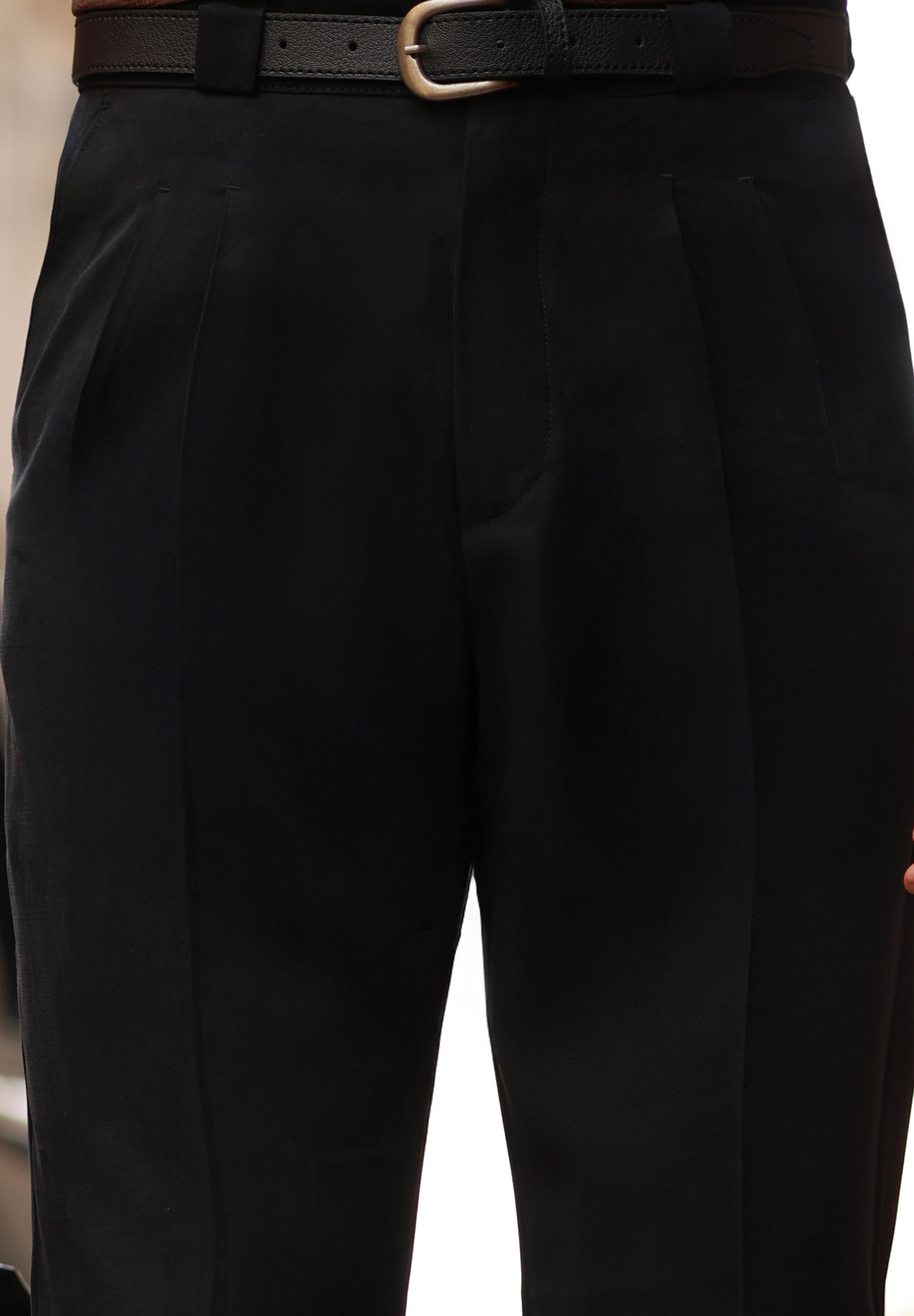 Premium Kalite Siyah Oversize %100 Pamuk Tensel Takım