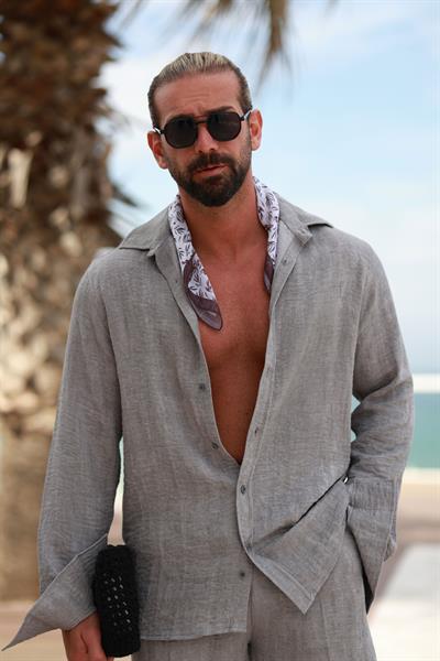 Premium Kalite Gri %70 Saf Keten %30 Pamuk Oversize Keten Takım