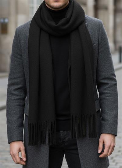 Lynor Siyah Şal