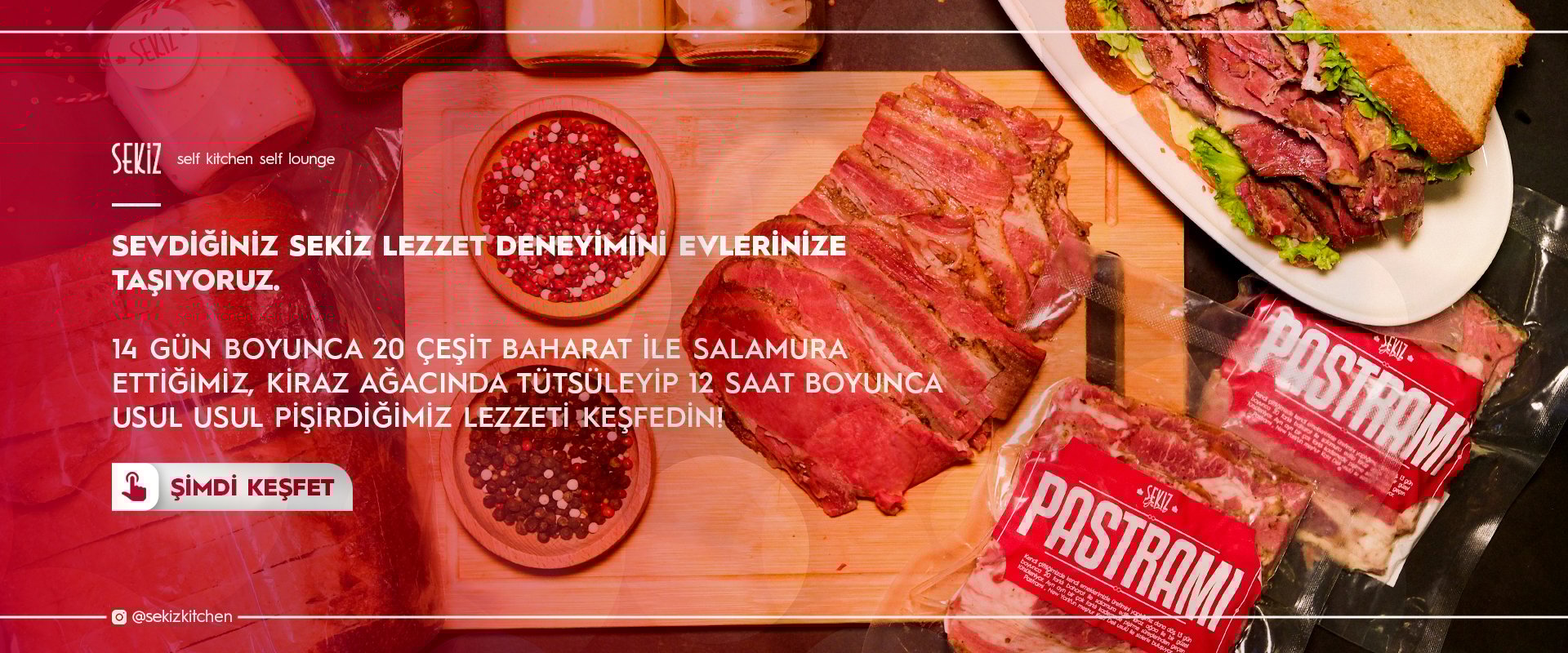 Sevdiğiniz Sekiz Lezzet Deneyimini Evlelerinize Taşıyoruz