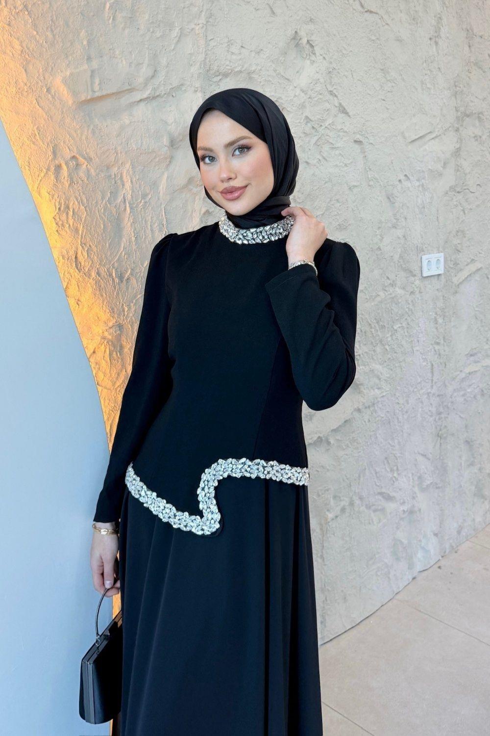 Gılgamış Abiye Siyah