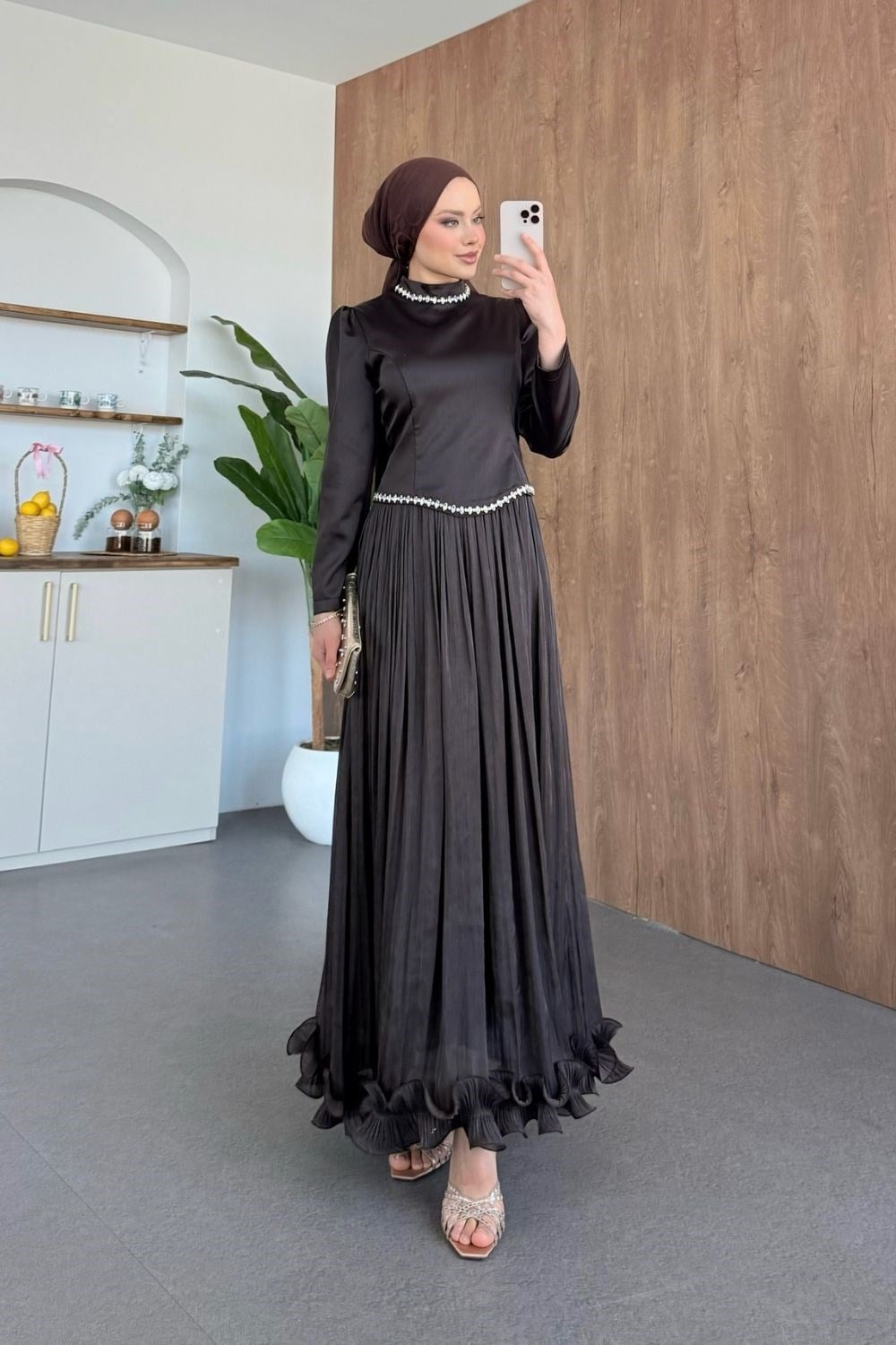 Roxana Taşlı Abiye Acı Kahve