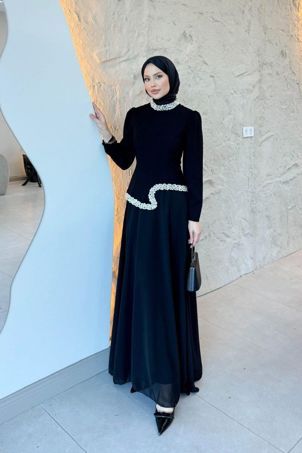 Gılgamış Abiye Siyah