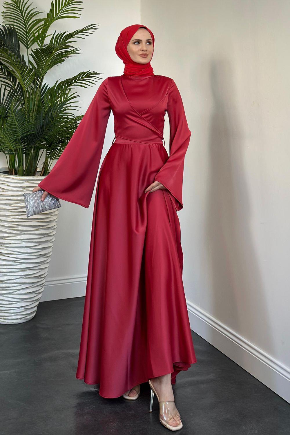 Hacer Abiye Kırmızı