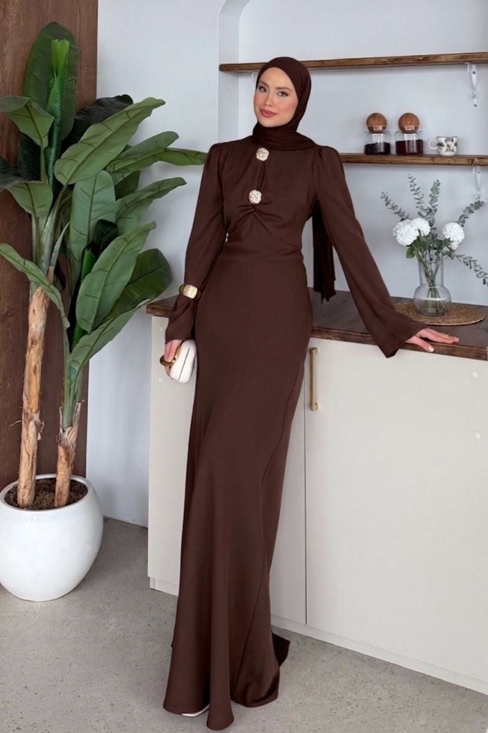 Rosalie Abiye Acı Kahve