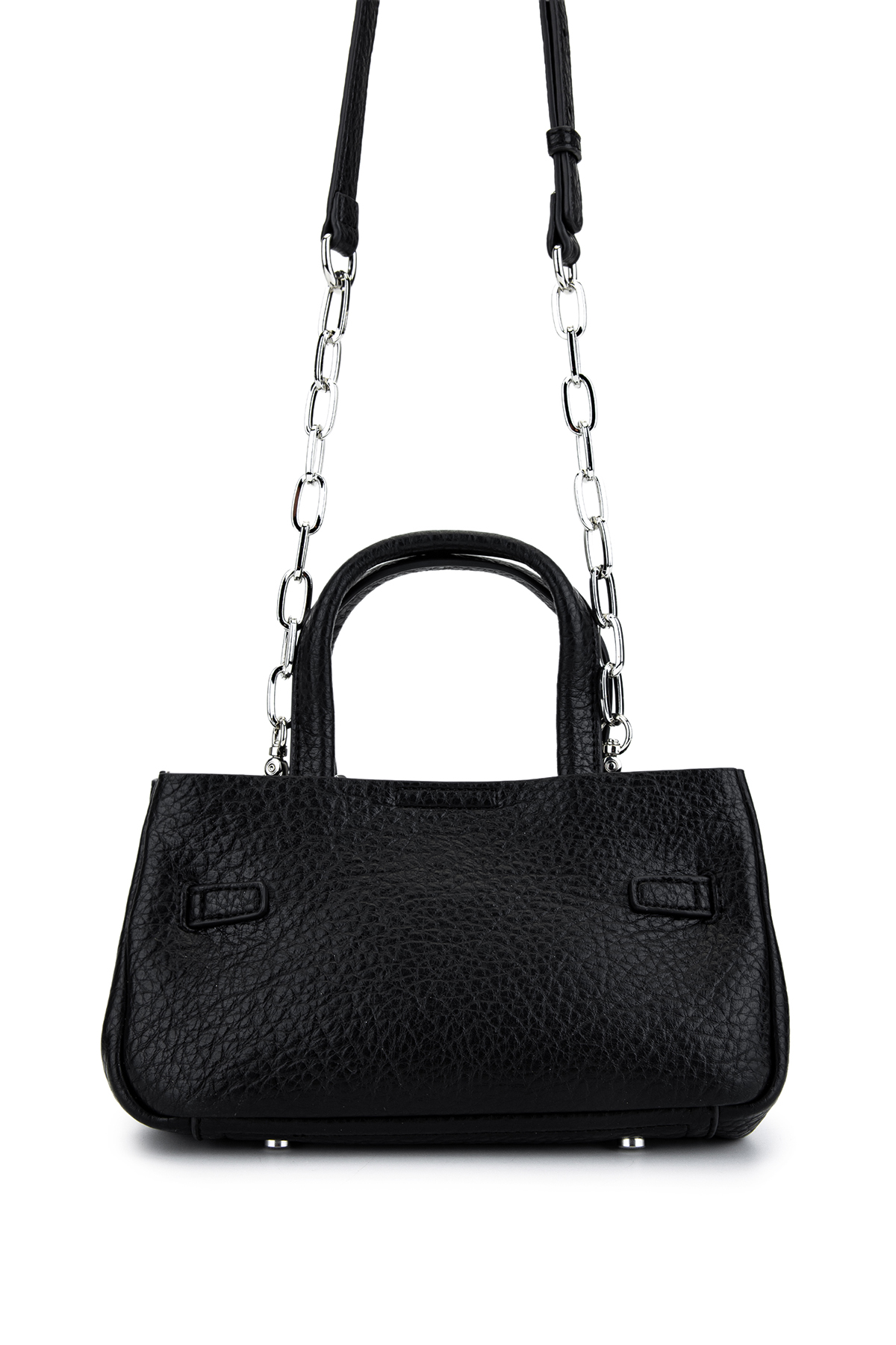 user_1d3747c8【新品】　Valentino レザーバッグ Mario Valentino Kadın Hakiki Deri Siyah El Çantası