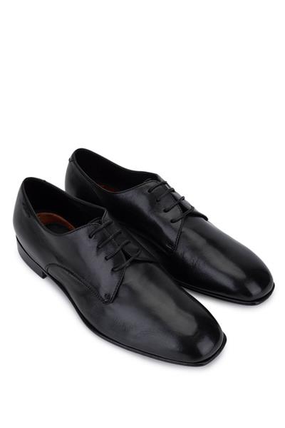 Alexander Hotto Kadın Hakiki Deri Siyah Klasik Ayakkabı