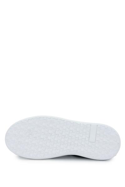 Baldinini Erkek Hakiki Deri Lacivert/Beyaz Sneakers & Spor Ayakkabı