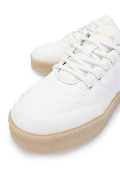 Barracuda Erkek Hakiki Deri Beyaz Sneakers & Spor Ayakkabı