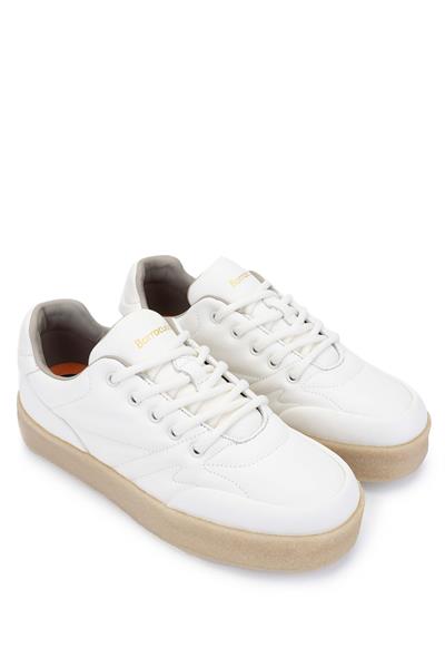 Barracuda Erkek Hakiki Deri Beyaz Sneakers & Spor Ayakkabı
