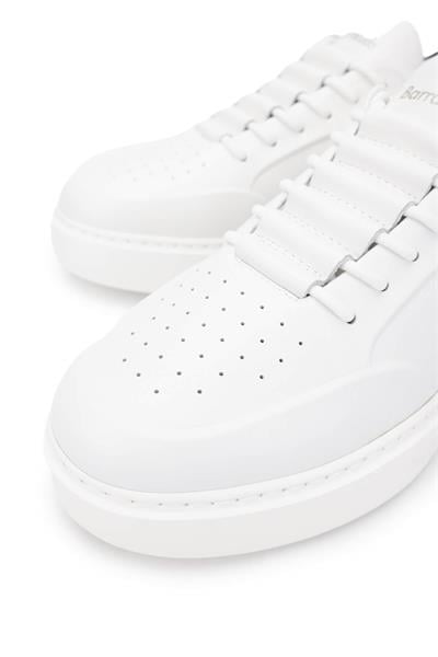 Barracuda Erkek Hakiki Deri Beyaz/Siyah Sneakers & Spor Ayakkabı