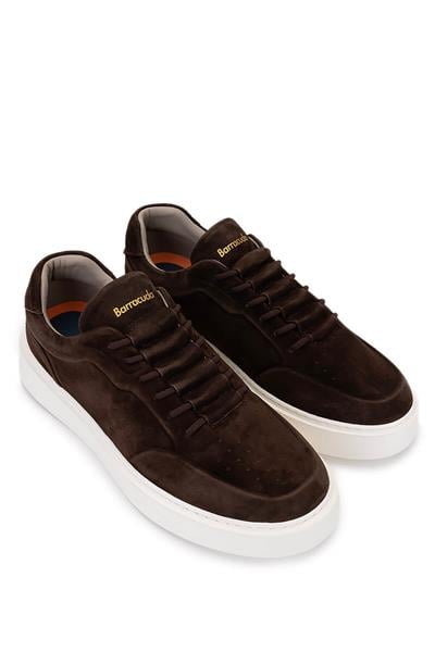 Barracuda Erkek Hakiki Deri Kahverengi Sneakers & Spor Ayakkabı