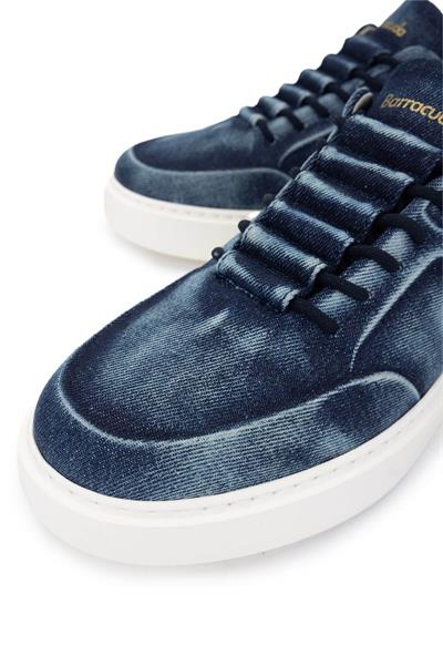 Barracuda Erkek Hakiki Deri Mavi/Beyaz Sneakers & Spor Ayakkabı