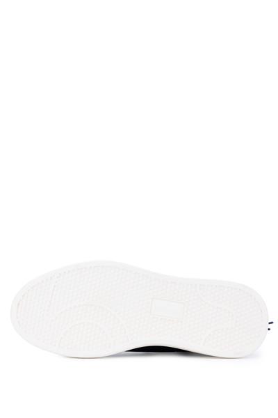 Barracuda Erkek Hakiki Deri Siyah Mat Sneakers & Spor Ayakkabı
