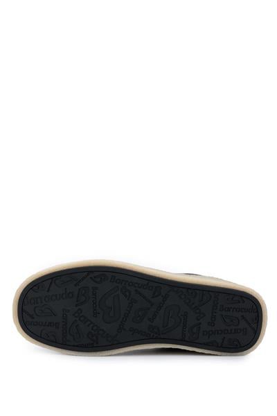 Barracuda Erkek Hakiki Deri Siyah Sneakers & Spor Ayakkabı